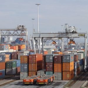 Kalmar Containerkraan bij ECT